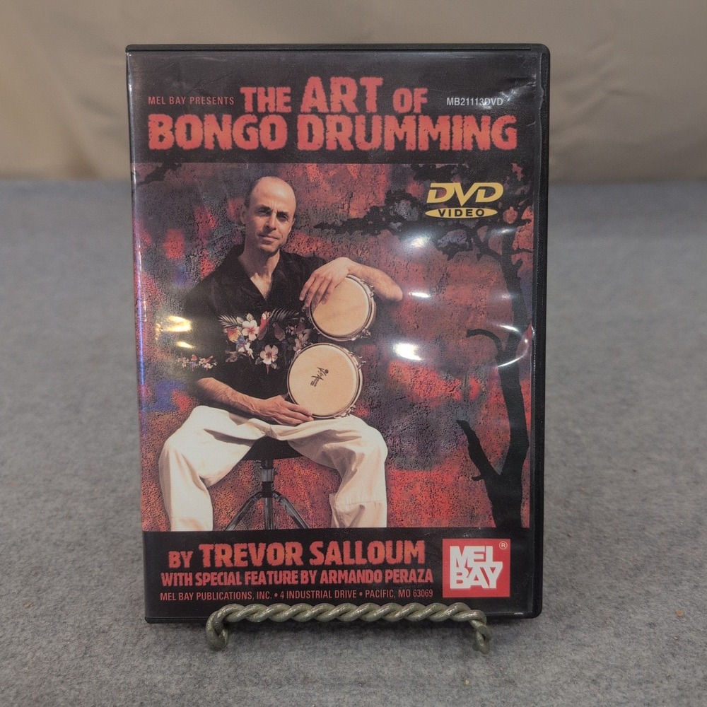 Mel‎ Bay The Art of Bongo Drumming DVD Trevor Salloum Instructional MB21113DVD